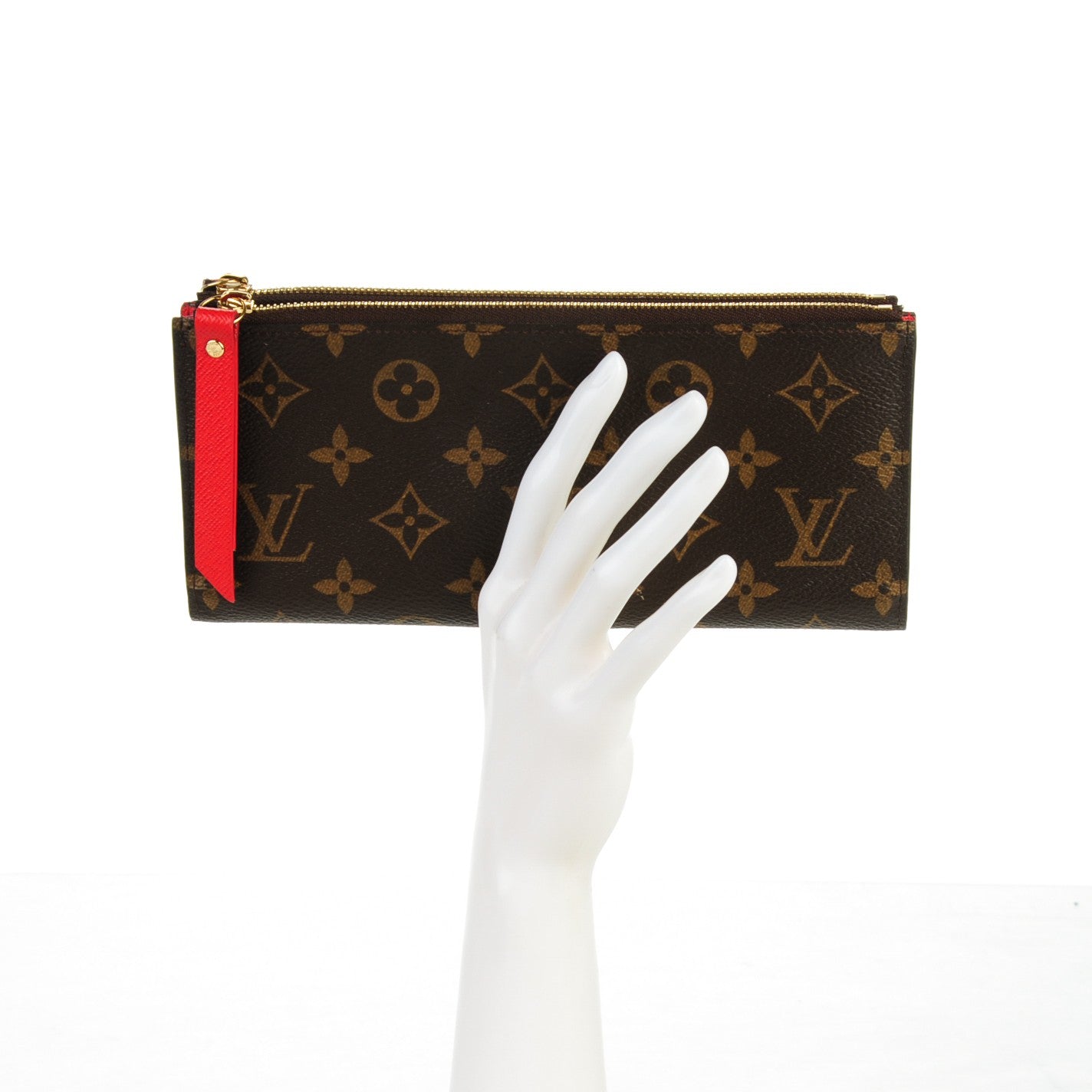 Louis Vuitton Monogram Adele Wallet Coquelicot 2 of 7