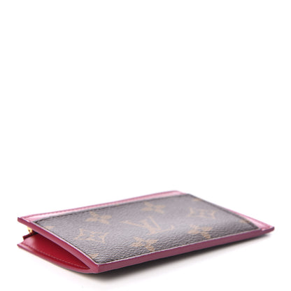 Louis Vuitton Monogram Zipped Card Holder Fuchsia 4 of 7