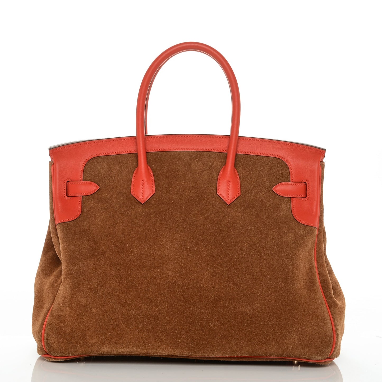 Veau Doblis Swift Grizzly Birkin 35 Chamois Capucine