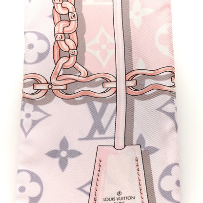 Louis Vuitton Silk Monogram Confidential Bandeau Light Pink 5 of 5
