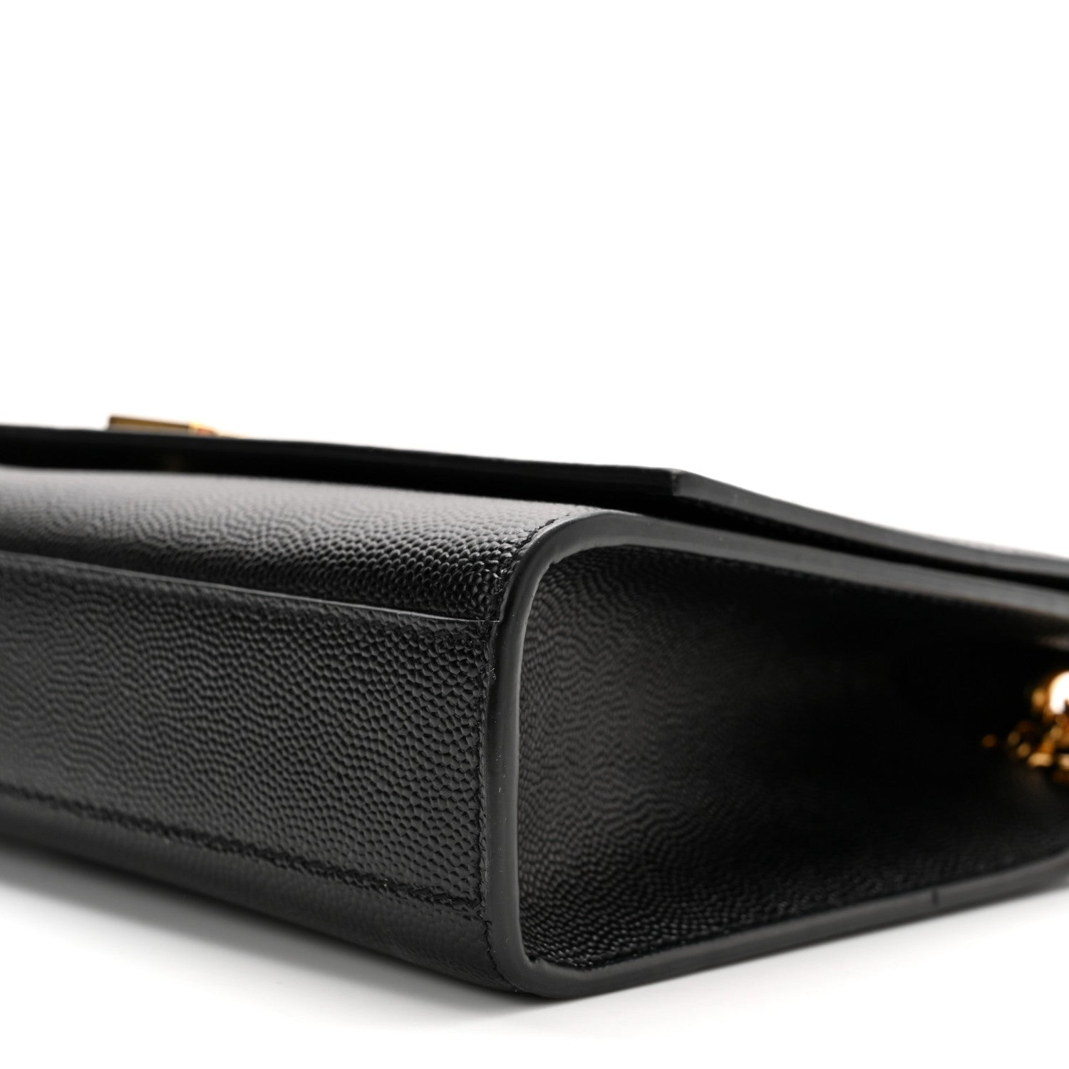 Saint Laurent Grain De Poudre Medium Classic Monogram Kate Satchel Black 10 of 10
