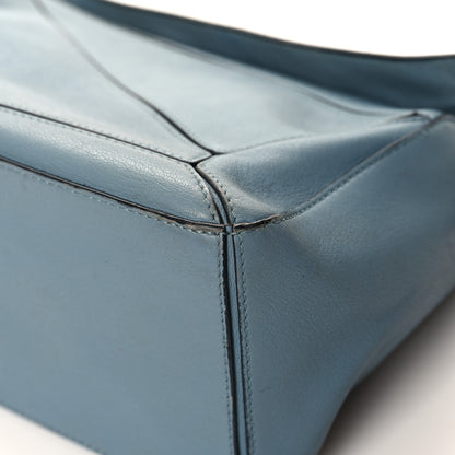 Loewe Calfskin Small Puzzle Bag Stone Blue 10 of 13