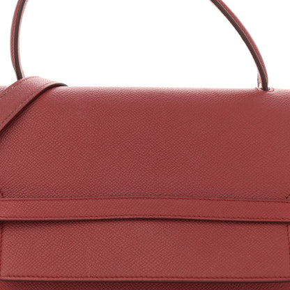 Celine Grained Calfskin Mini Belt Bag Rust 7 of 16