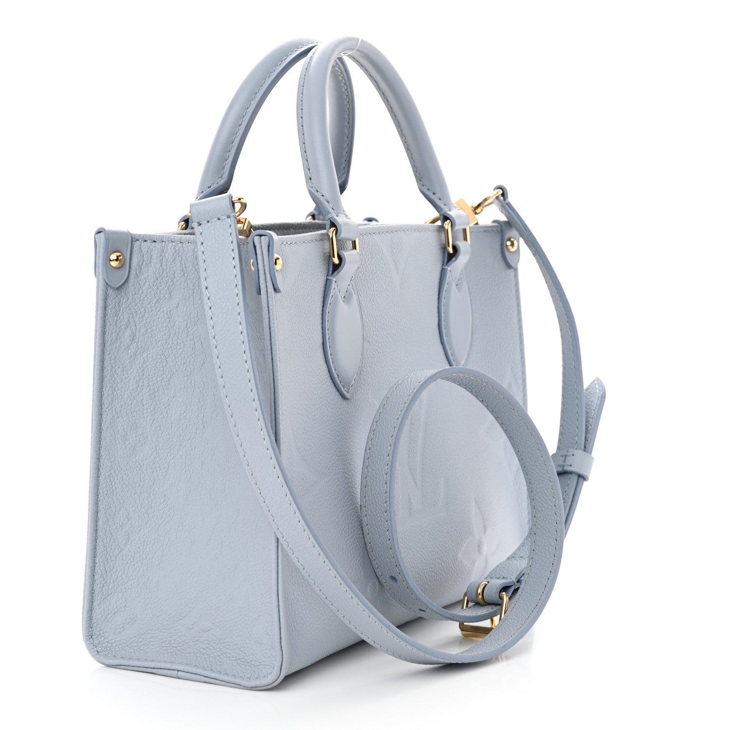 Louis Vuitton Empreinte Monogram Giant Onthego PM Blue Hour 3 of 10