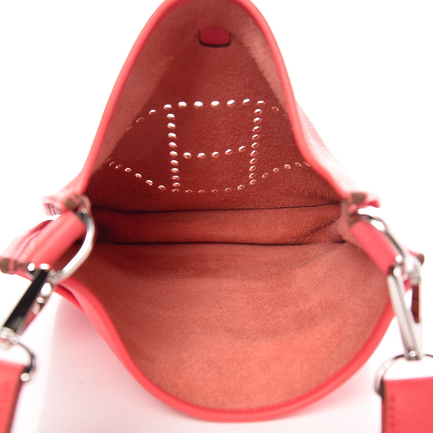 Hermes Taurillon Clemence Evelyne III PM Rose Jaipur 5 of 9