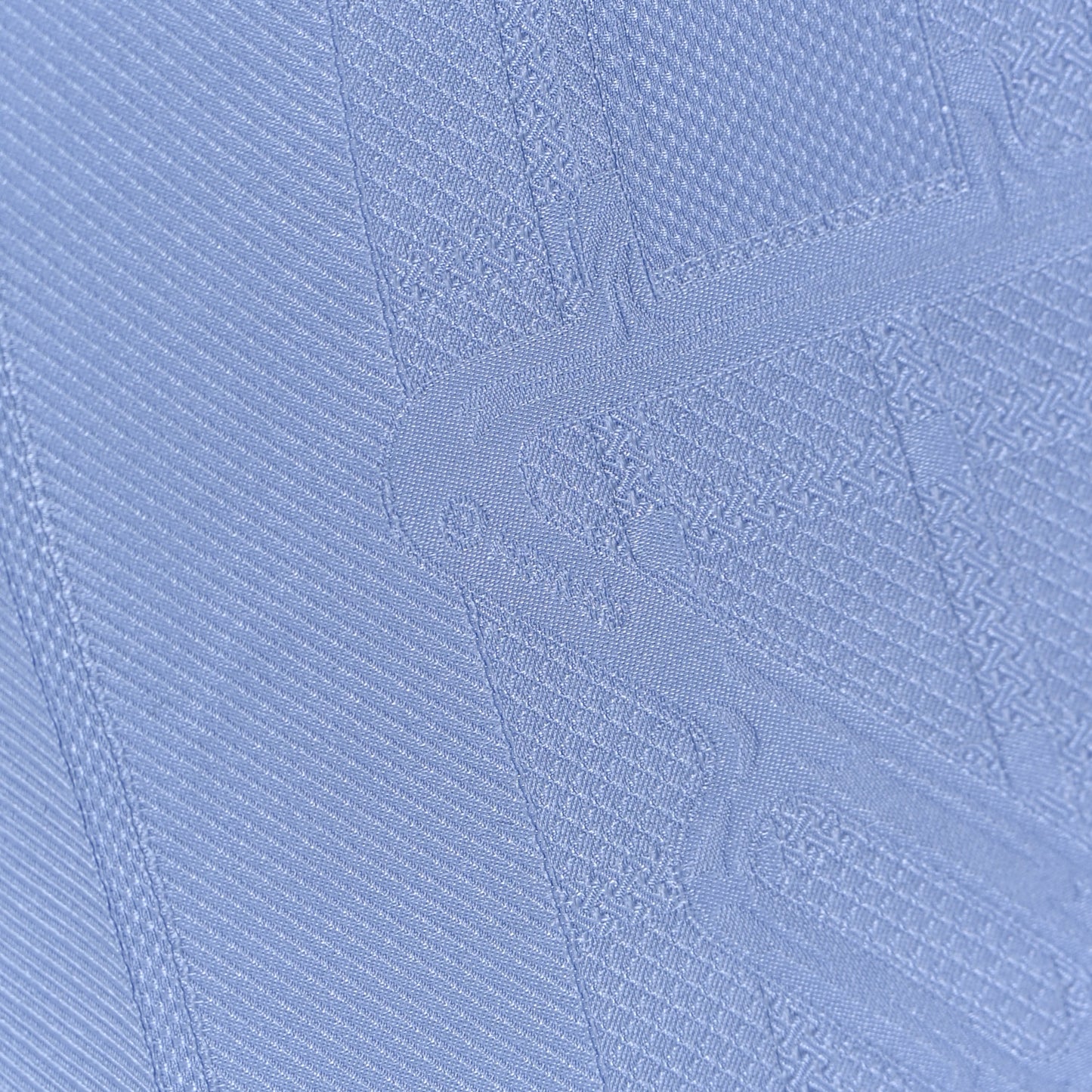 Silk Bouclerie Moderne Scarf 115 Bleu