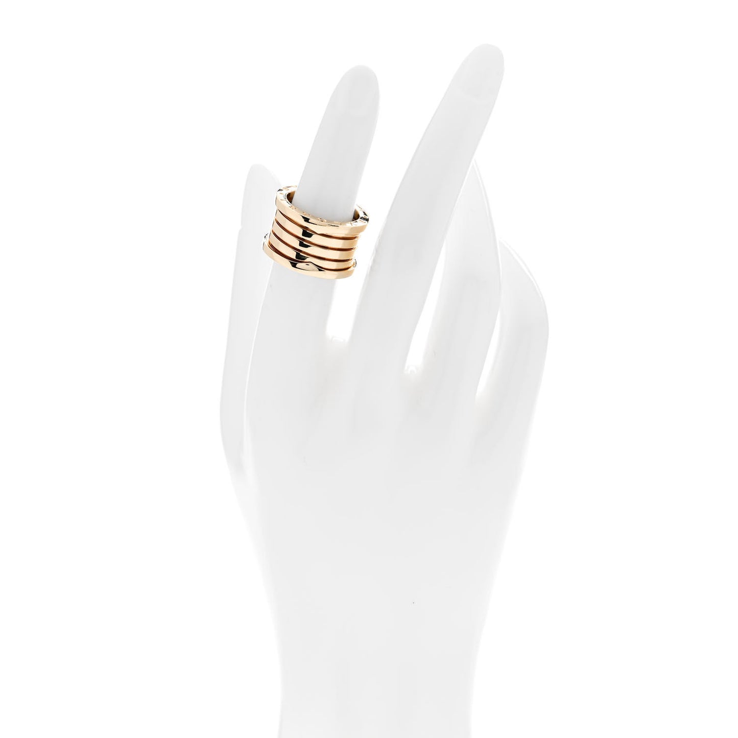 18K Yellow Gold B.Zero1 Four-Band Ring 52 6