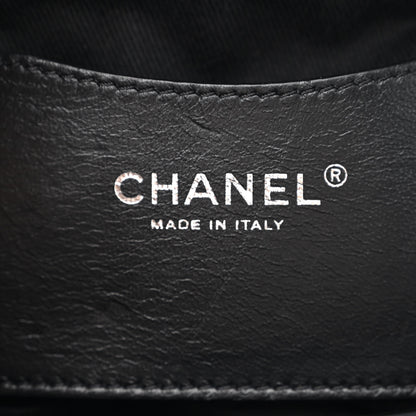 Chanel Patent Quilted Medium Just Mademoiselle Bowling Bag Black 6 of 10