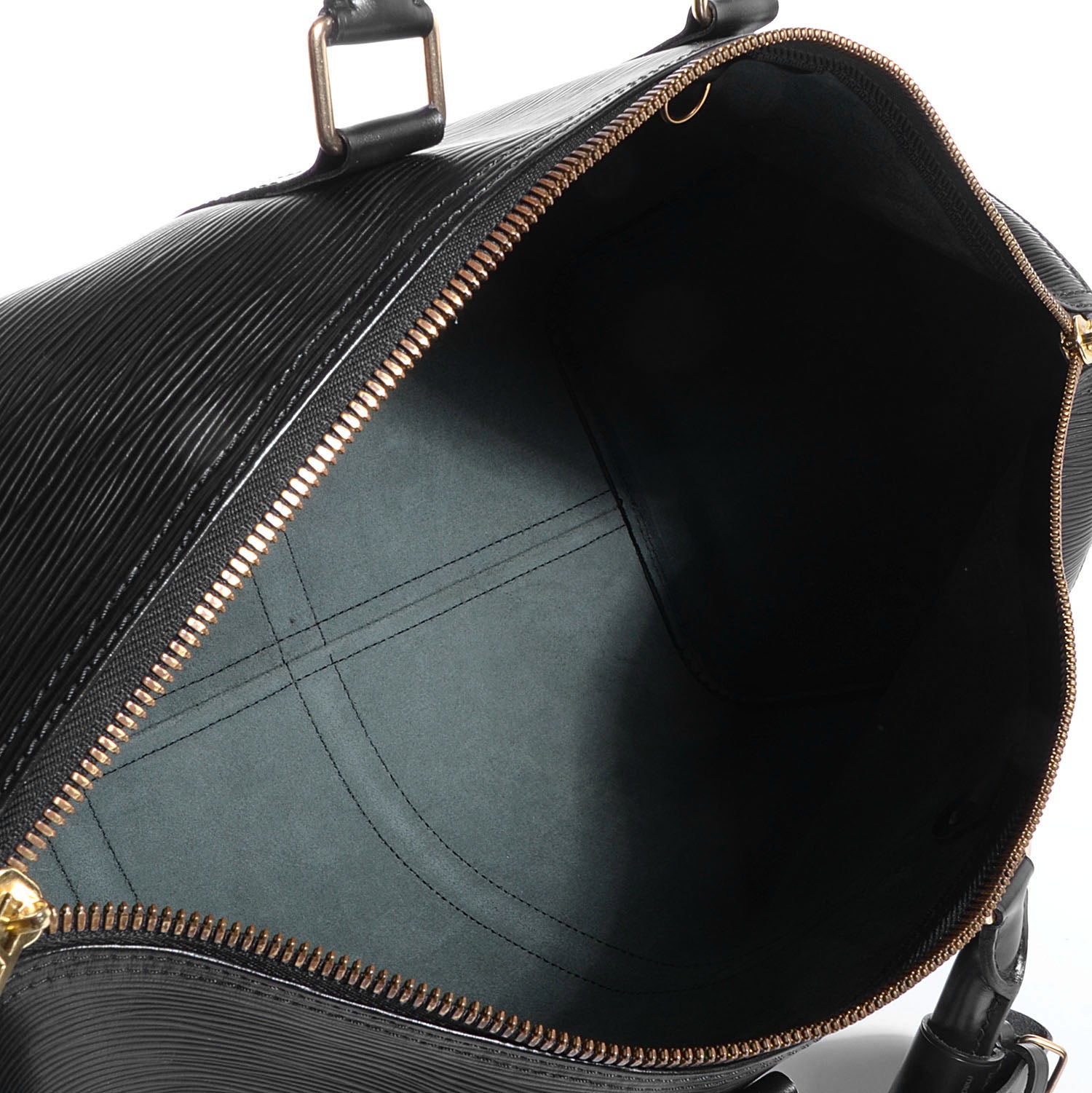 Louis Vuitton Epi Keepall 45 Black 5 of 7