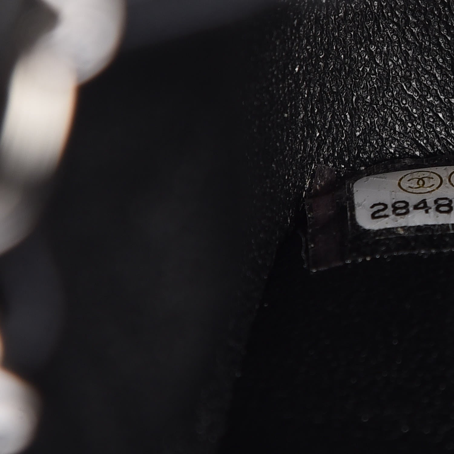 Chanel Lambskin Quilted Mini Square Flap Black 9 of 12