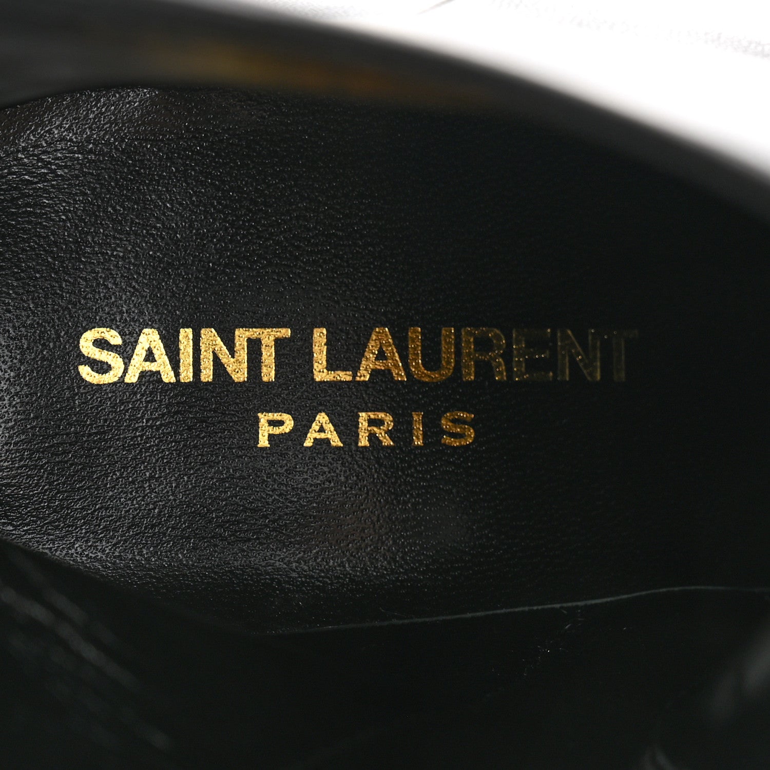 Saint Laurent Nappa Vendome Loulou Ankle Zip Boot 38 Black 6 of 10