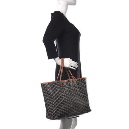 Goyard Goyardine Saint Louis PM Black Gold 2 of 9