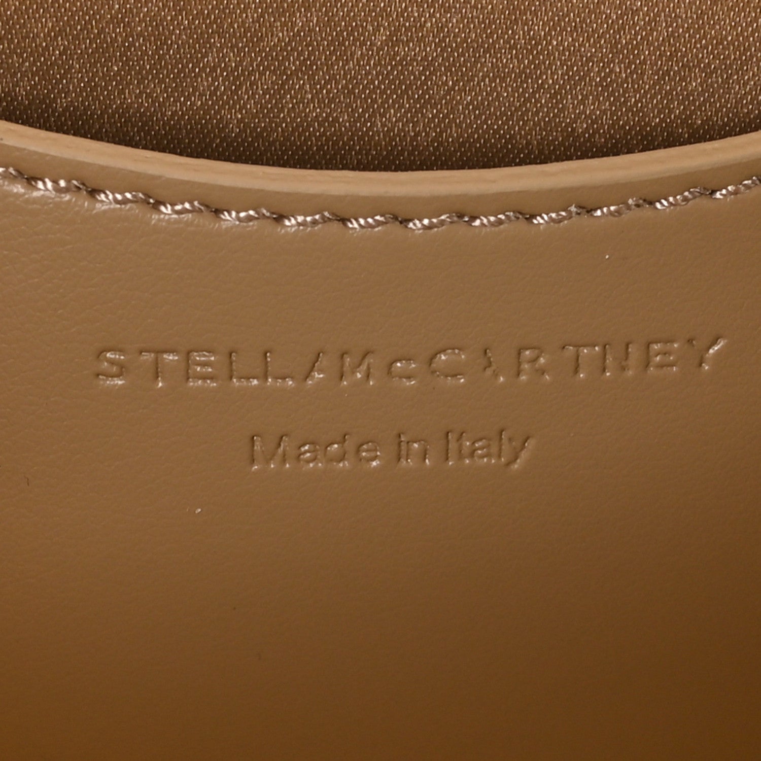 Stella McCartney Shaggy Deer Falabella Clutch with Chain Bag Desert 6 of 10