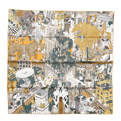 Hermes Silk Animapolis Scarf 90 1 of 6