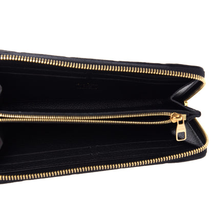 Louis Vuitton Empreinte Clemence Wallet Black 5 of 9