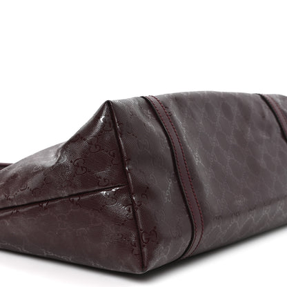 Gucci Imprime Monogram Medium Joy Tote Bordeaux 9 of 10