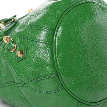 Balenciaga Agneau Giant 12 Gold Hardware Mini Pompon Vert Trefle 8 of 11