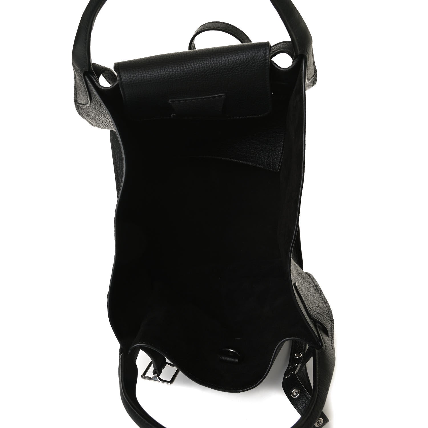 Celine Supple Grained Calfskin Small Long Strap Big Bag Black 5 of 13