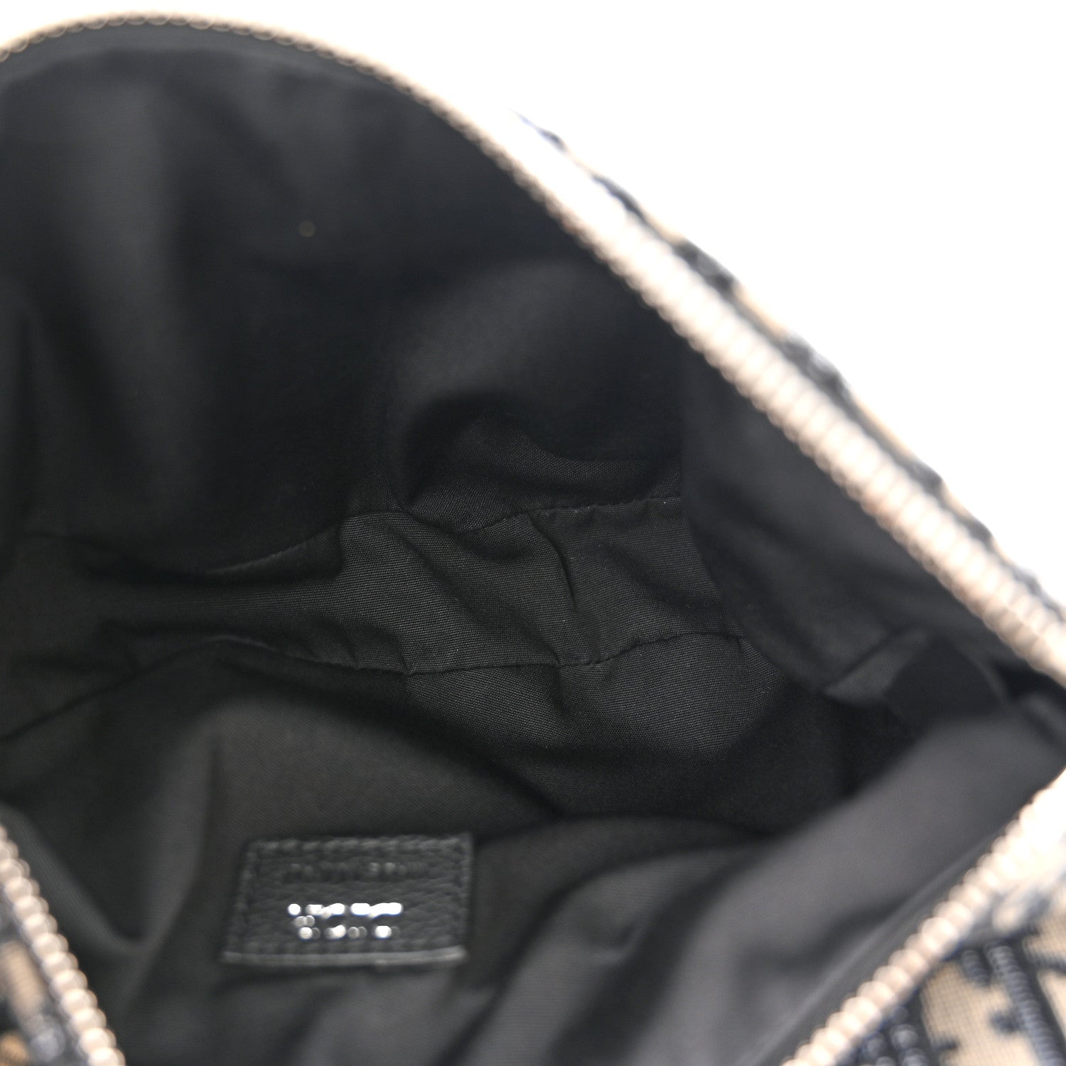 Christian Dior Oblique Mens Saddle Bag Black 5 of 10