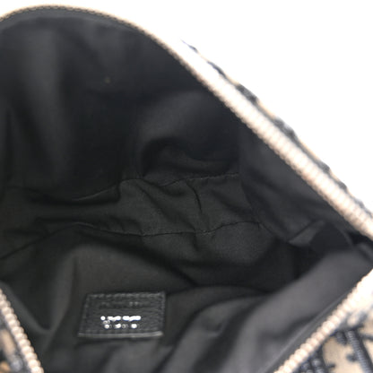 Christian Dior Oblique Mens Saddle Bag Black 5 of 10
