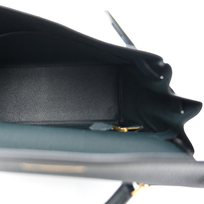 Hermes Togo Kelly Retourne 28 Vert Cypress 5 of 10