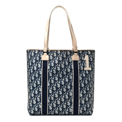 Christian Dior Monogram Trotter No 1 Shopping Tote Blue 1 of 4