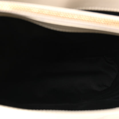 Saint Laurent Calfskin Y Quilted Monogram Medium Loulou Chain Satchel Crema Soft 5 of 10