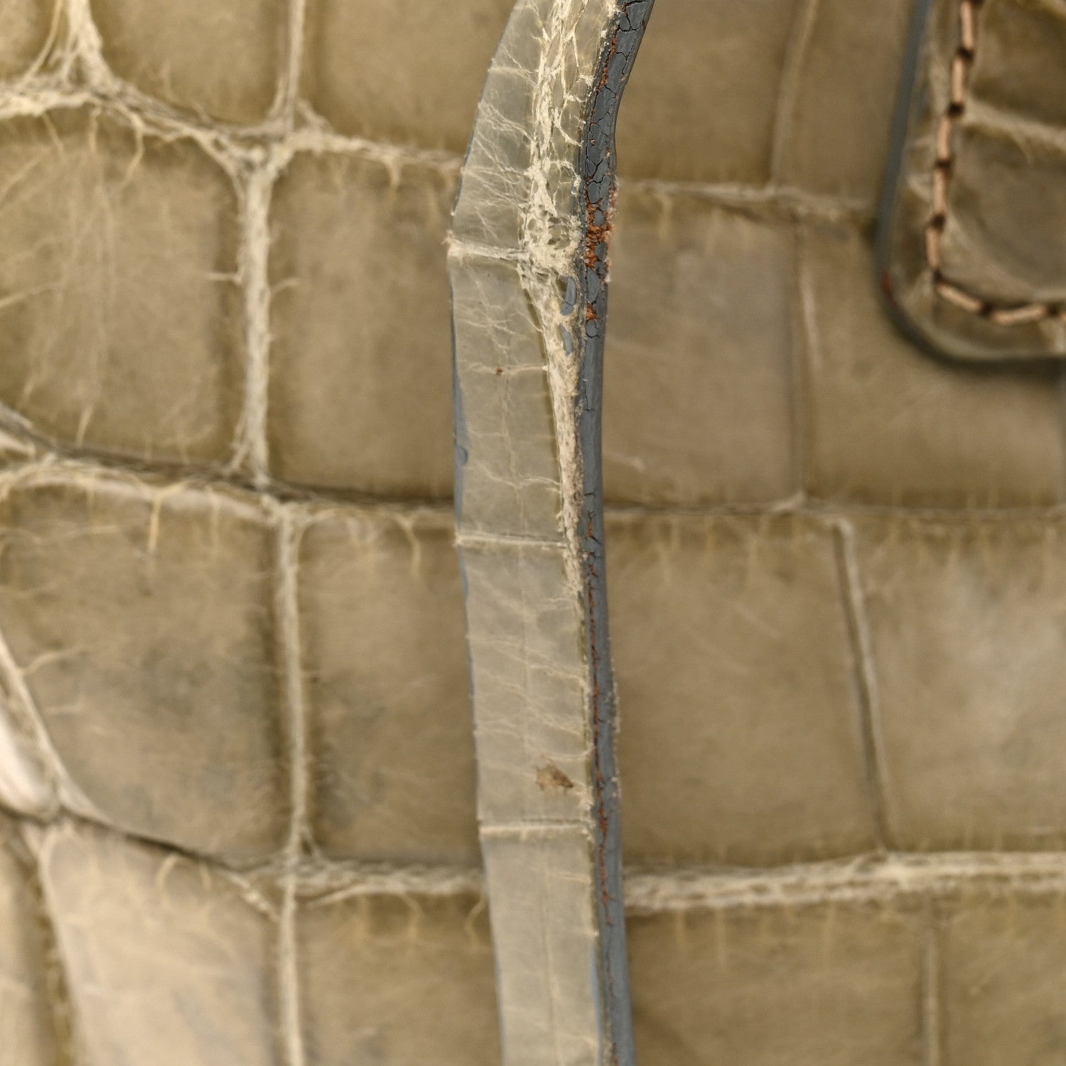 Prada Crocodile Bauletto Bag Blue 17 of 17