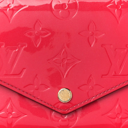 Louis Vuitton Vernis Jeanne Wallet Hot Pink 7 of 10