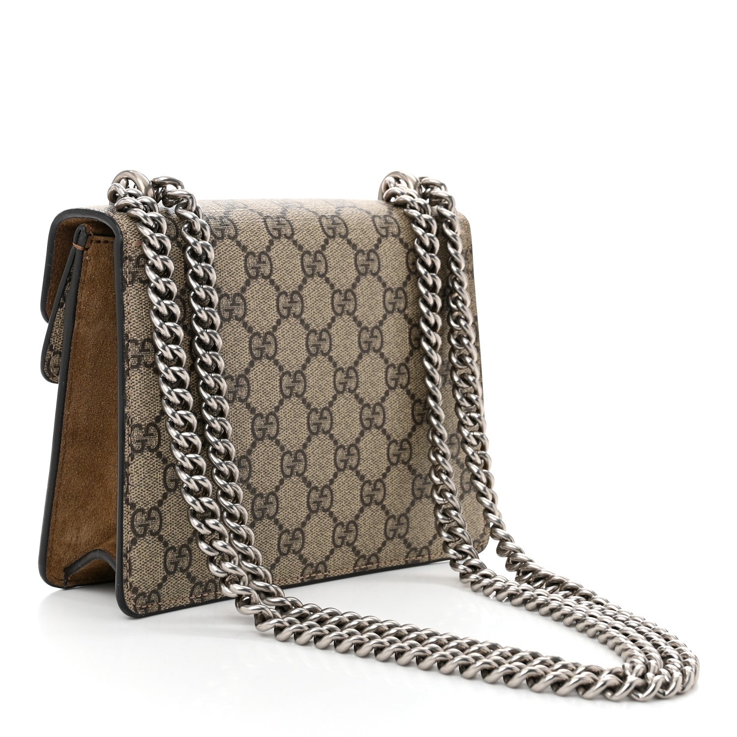 Gucci GG Supreme Monogram Mini Dionysus Shoulder Bag Taupe 3 of 10