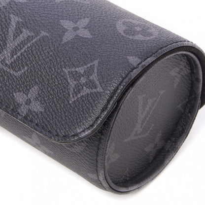 Louis Vuitton Monogram Eclipse 3 Watch Travel Case 4 of 8