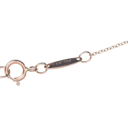 Tiffany 18K Rose Gold 7mm Elsa Peretti Bean Pendant Necklace 6 of 8