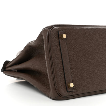 Hermes Togo Birkin 30 Chocolate 9 of 10