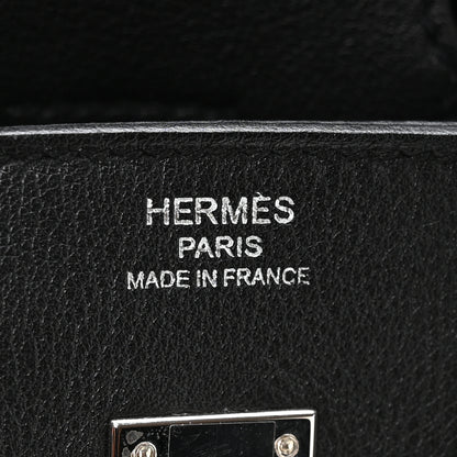 Hermes Swift Birkin 25 Black 5 of 10