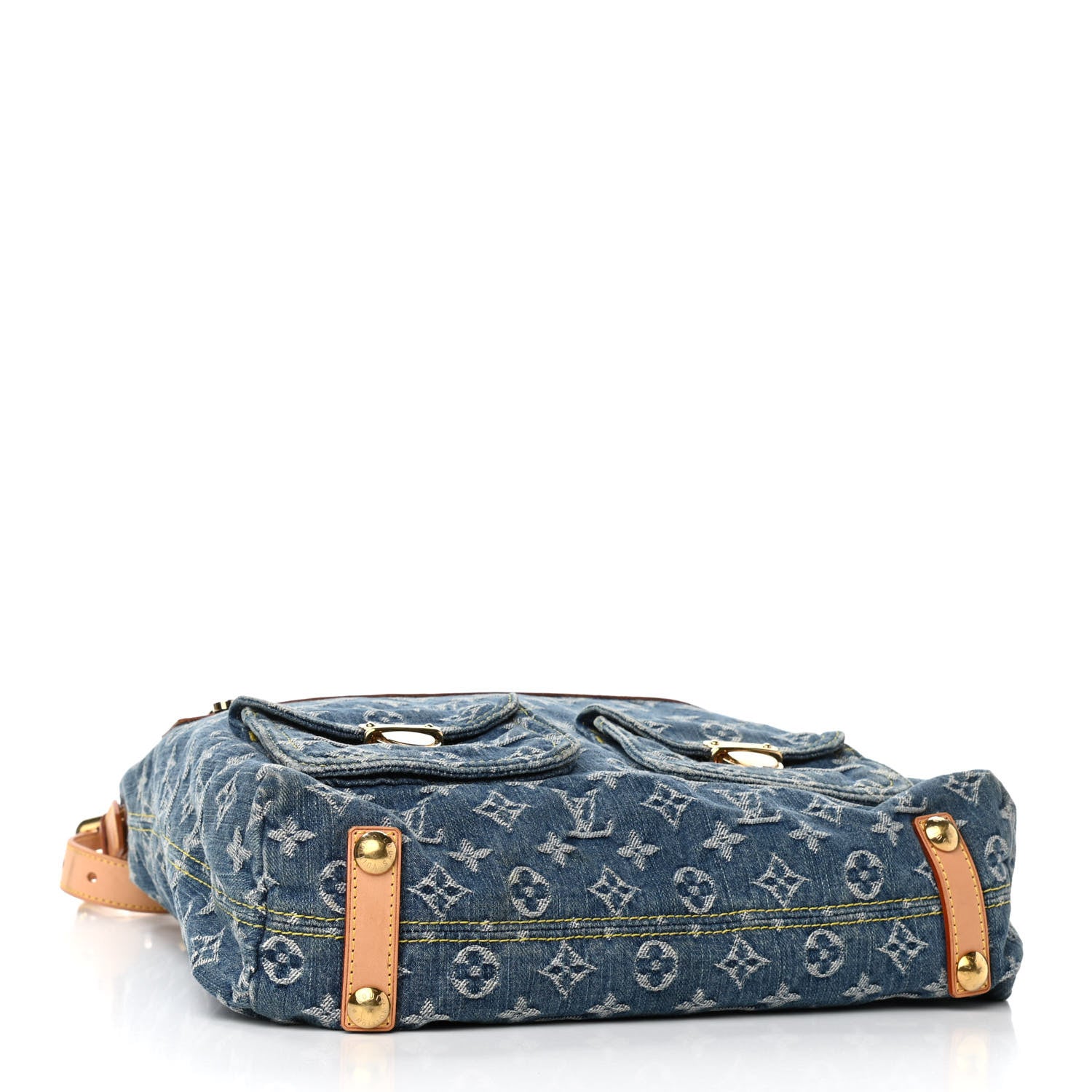 Louis Vuitton Denim Baggy GM Blue 4 of 10