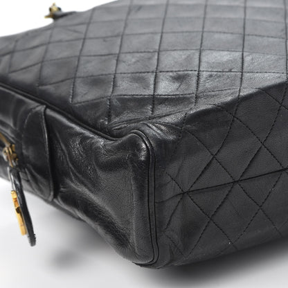 Chanel Lambskin Quilted Shoulder Bag Black 5 of 14