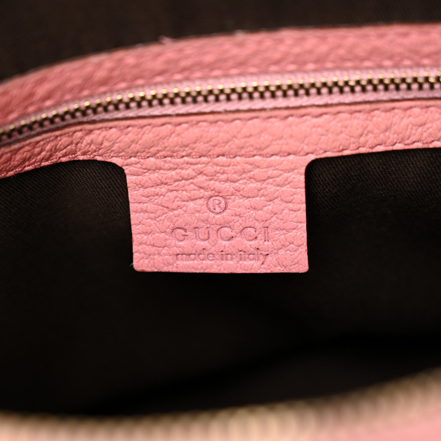 Gucci Calfskin Bamboo Anita Top Handle Bag Light Pink 6 of 14