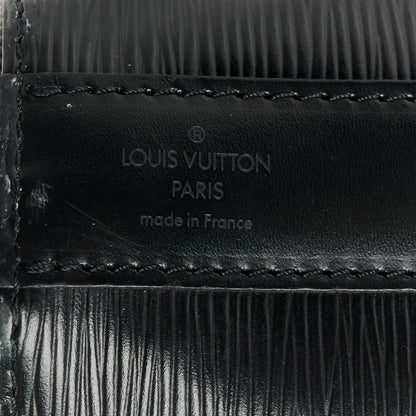 Louis Vuitton Epi Sac D'Epaule Black 6 of 12