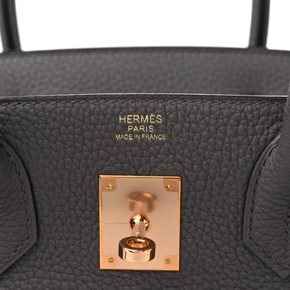 Hermes Togo Birkin 30 Etain 6 of 10