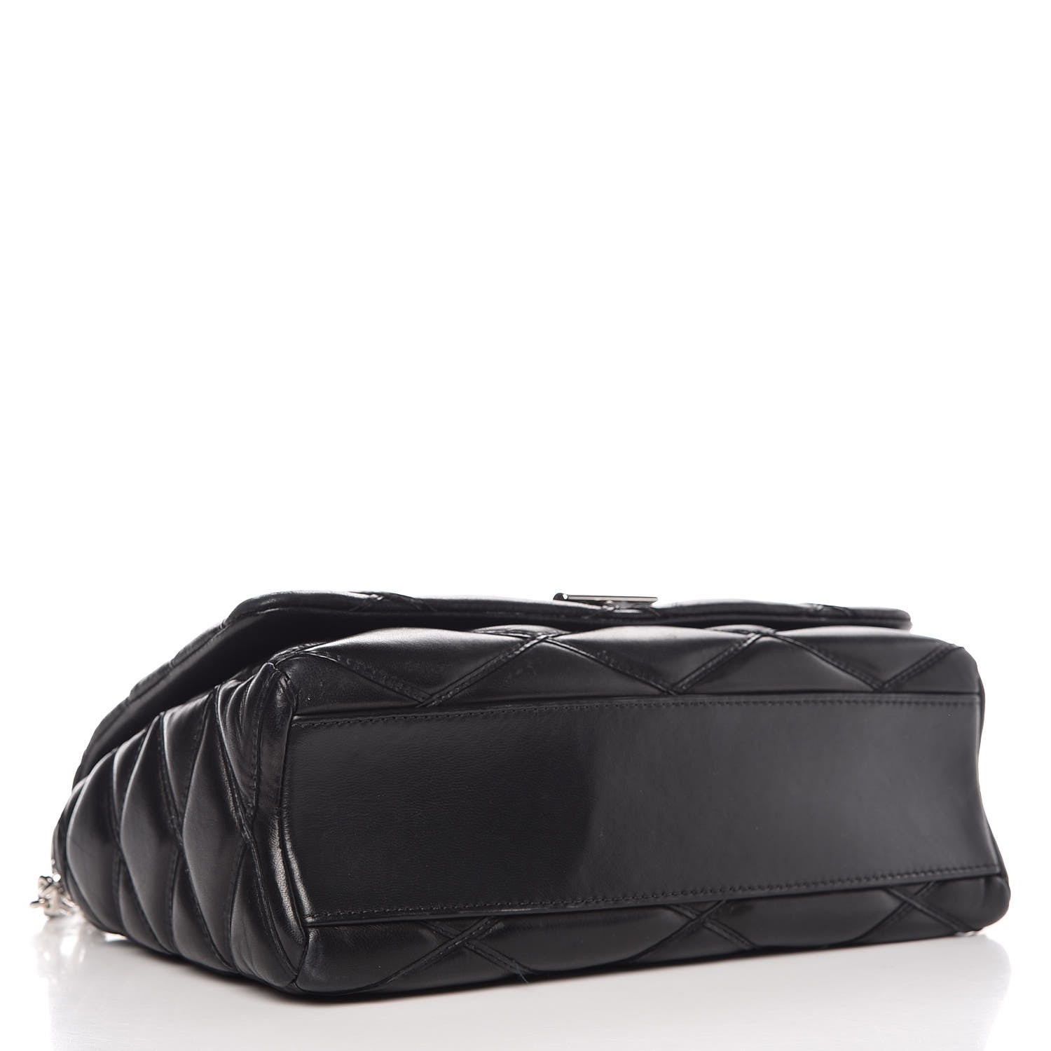Louis Vuitton Lambskin Malletage GO-14 MM Black 5 of 13