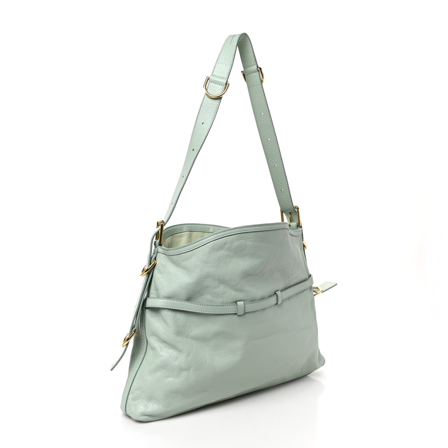 Calfskin Medium Voyou Bag Celadon