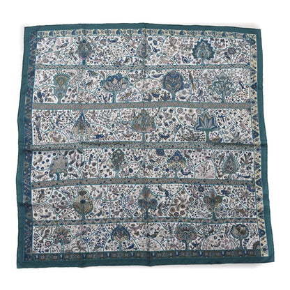 Hermes Silk Au Pays Des Oiseaux Fleurs Scarf 90 1 of 4