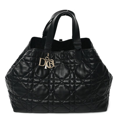 Christian Dior Calfskin Macrocannage Large Toujours Black 1 of 12
