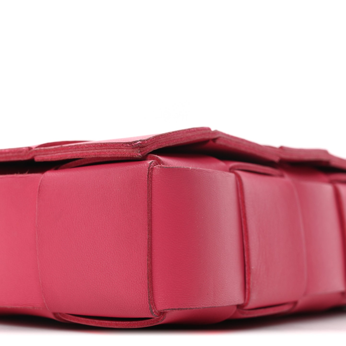 Lambskin Maxi Intrecciato Cassette Crossbody Bag Lollipop