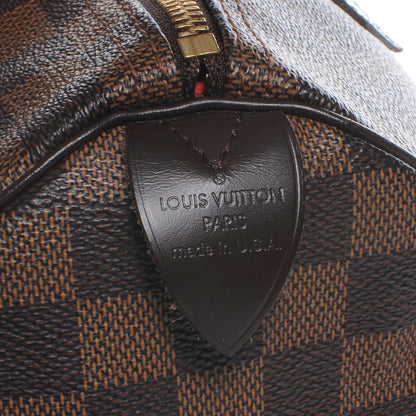 Louis Vuitton Damier Ebene Speedy 30 5 of 8