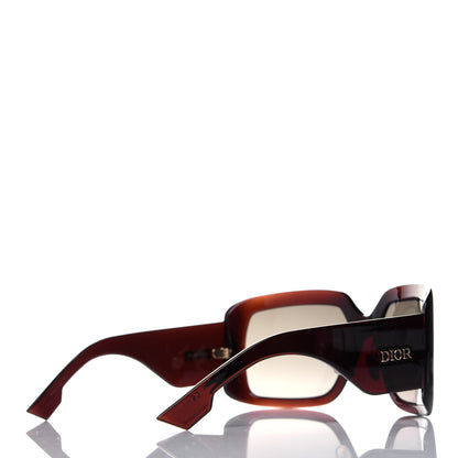 Christian Dior Acetate DiorSo Light 2 Shield Sunglasses Tortoise 4 of 9