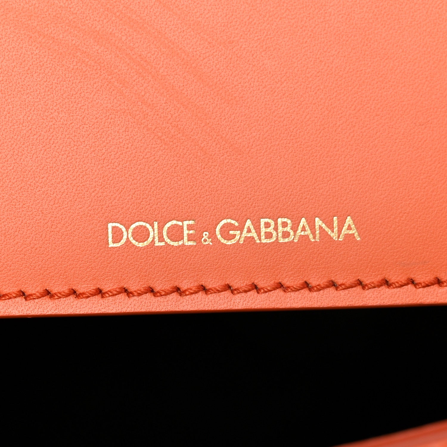 Dolce & Gabbana Vitello Morbido Large Sicily 58 Bag Orange 6 of 12