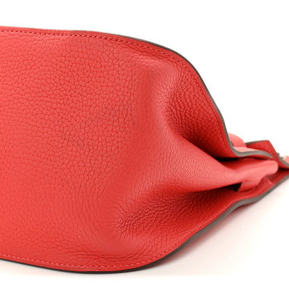 Hermes Taurillon Clemence Jypsiere 31  Bougainvillea 10 of 10
