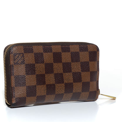 Louis Vuitton Damier Ebene Zippy Compact Wallet 3 of 7