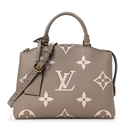 Louis Vuitton Empreinte Monogram Giant Petit Palais Tourterelle Creme 1 of 9
